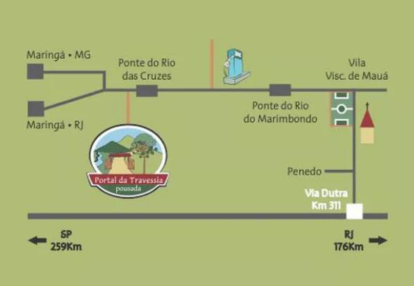 Pousada Sitio Portal Da Travessia Visconde De Maua Esterno foto